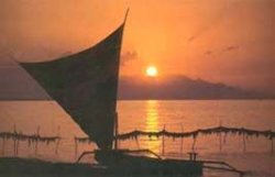 Sailing Boat Sunset Indonesia